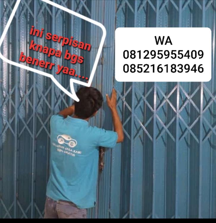 service folding gate jakarta