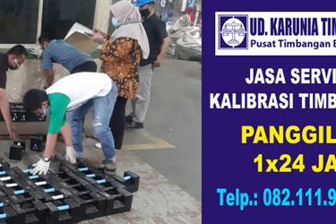 Service Kalibrasi Timbangan Digital Manual Area Jawa Tengah